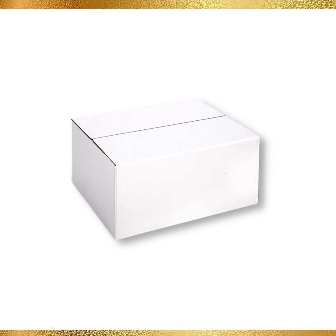 8 x 6 x 4 White Shipping Box (5 PACK)